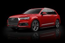 Audi Q7 2015–2026 Side steps Maya Red (2 stuks, aluminium) foto 1