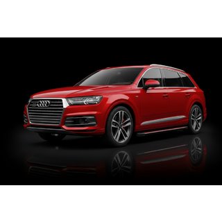 Side steps Maya Red (2 stuks, aluminium) Audi Q7 2015–2026 foto 1