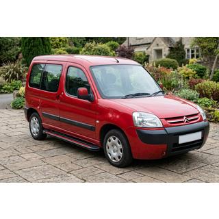 Side steps Maya Red (2 stuks, aluminium) Citroen Berlingo 1996–2008 foto 1