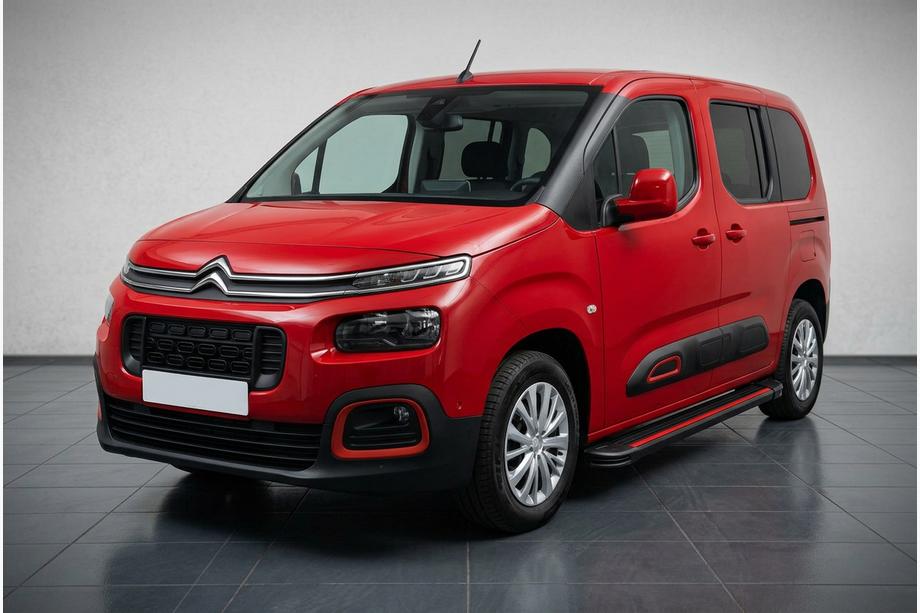 Citroen Berlingo/Multispace 2018– Side steps Maya Red (2 stuks, aluminium) Image