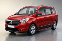 Dacia Lodgy 2012–2022 Side steps Maya Red (2 stuks, aluminium) foto 1