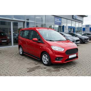 Side steps Maya Red (2 stuks, aluminium) Ford Courier 2014–2023 foto 1