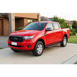 Side steps Maya Red (2 stuks, aluminium) Ford Ranger 2011–2022 foto 1