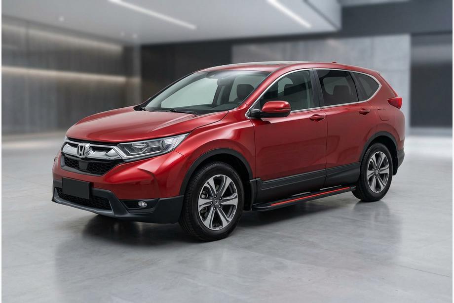 Honda CRV 2017–2022 Side steps Maya Red (2 stuks, aluminium) Image