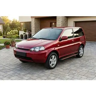 Side steps Maya Red (2 stuks, aluminium) Honda HR-V 1998–2006 foto 1