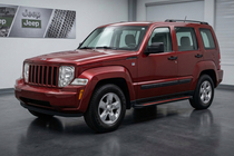 Jeep Cherokee/Liberty 2007–2013 Side steps Maya Red (2 stuks, aluminium) foto 1