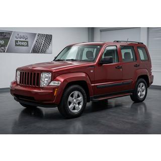 Side steps Maya Red (2 stuks, aluminium) Jeep Cherokee/Liberty 2007–2013 foto 1
