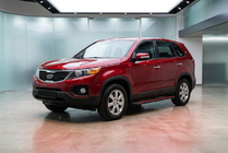 Kia Sorento II XM 2009–2014 Side steps Maya Red (2 stuks, aluminium) 2013-2016 foto 1