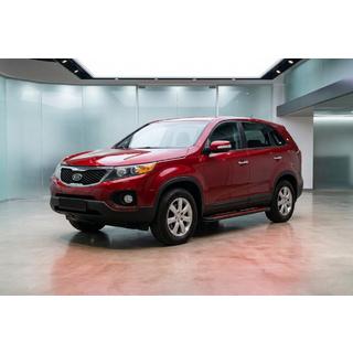 Side steps Maya Red (2 stuks, aluminium) Kia Sorento II XM 2009–2014 foto 1