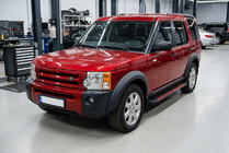 Land Rover Discovery III 2004–2009 Side steps Maya Red (2 stuks, aluminium) foto 1