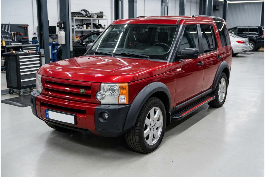 Land Rover Discovery IV 2009–2017 Side steps Maya Red (2 stuks, aluminium) Image