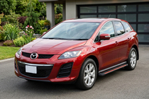 Mazda CX-7 2006–2012 Side steps Maya Red (2 stuks, aluminium) foto 1