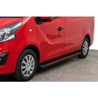 Side steps Maya Red (2 stuks, aluminium) Nissan NV300/Primastar 2016– foto 1