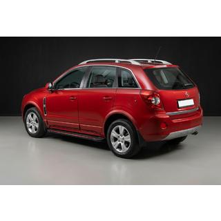 Side steps Maya Red (2 stuks, aluminium) Opel Antara 2006–2017 foto 1