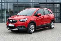 Opel Crossland X 2017–2024 Side steps Maya Red (2 stuks, aluminium) foto 1