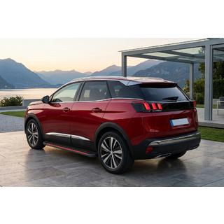 Side steps Maya Red (2 stuks, aluminium) Peugeot 3008 2016–2023 foto 1