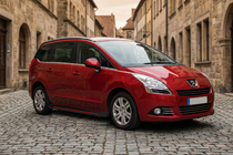 Peugeot 5008 2009–2016 Side steps Maya Red (2 stuks, aluminium) foto 1