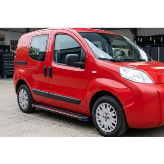 Side steps Maya Red (2 stuks, aluminium) Peugeot Bipper 2008–2017 foto 1
