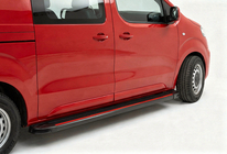 Peugeot Expert 2017– Side steps Maya Red (2 stuks, aluminium) foto 1