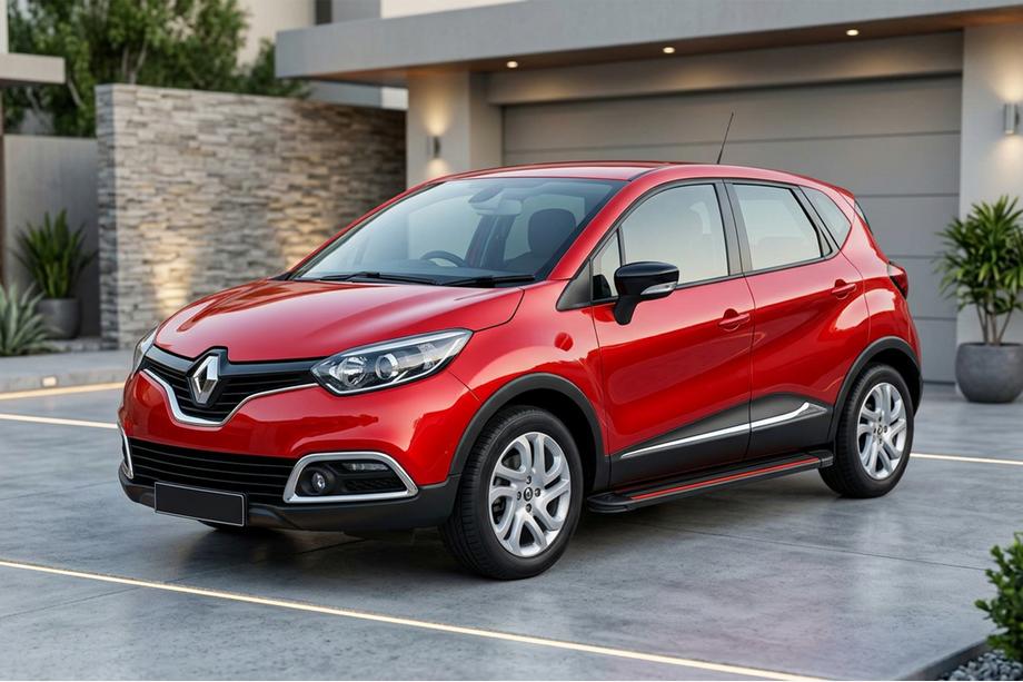 Renault Captur 2013–2019 Side steps Maya Red (2 stuks, aluminium) Image