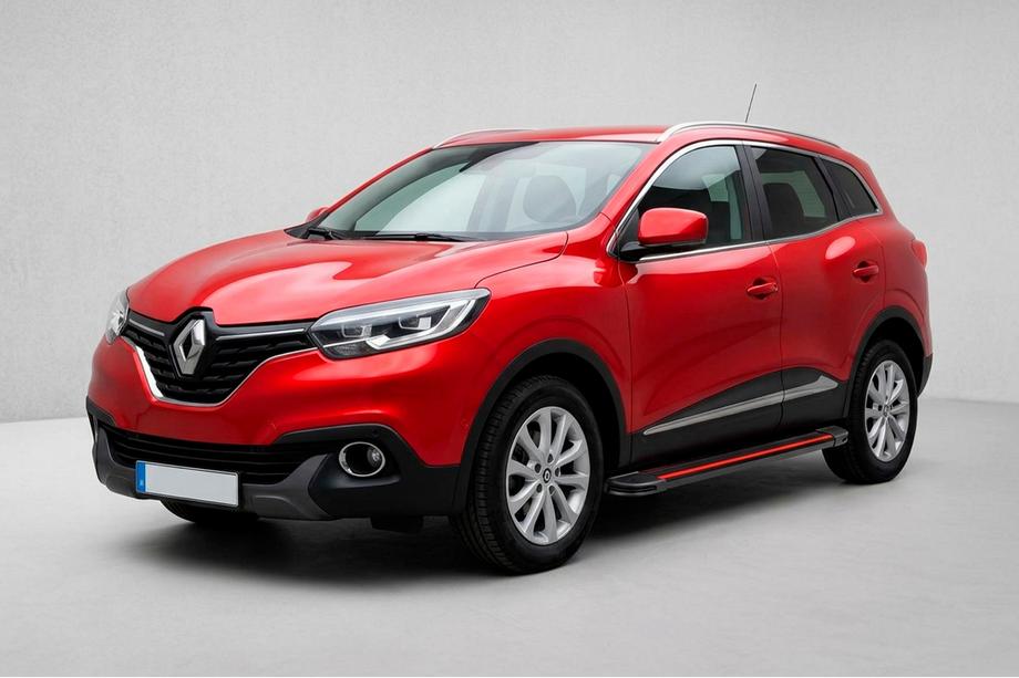 Renault Kadjar 2015–2022 Side steps Maya Red (2 stuks, aluminium) Image