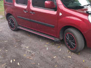 Renault Kangoo 2008–2020 Side steps Maya Red (2 stuks, aluminium) Korte wielbasis foto 1