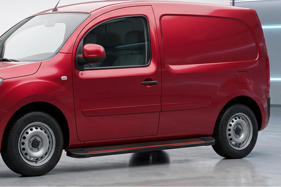 Renault Kangoo 2008–2020 Side steps Maya Red (2 stuks, aluminium) Foto 4