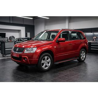 Side steps Maya Red (2 stuks, aluminium) Suzuki Grand Vitara 2005–2017 foto 1
