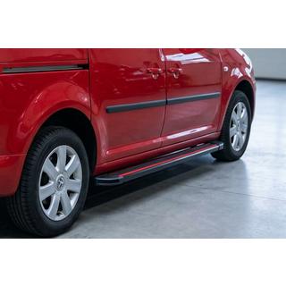 Side steps Maya Red (2 stuks, aluminium) Volkswagen Caddy 2010–2015 foto 1