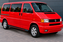 Volkswagen T4 Transporter 1990–2003 Side steps Maya Red (2 stuks, aluminium) foto 1