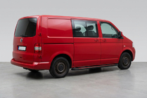 Volkswagen T5 Transporter 2003–2010 Side steps Maya Red (2 stuks, aluminium) foto 1