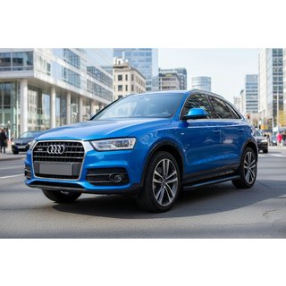 Maya Blue sidesteps (2 stuks, aluminium) Audi Q3 2011–2019 foto 1