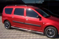 Lada Largus 2012– Sidebars (2 stuks, RVS) foto 1