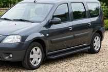 Lada Largus 2012– Allmond Black zijtreden (2 st., aluminium) foto 1