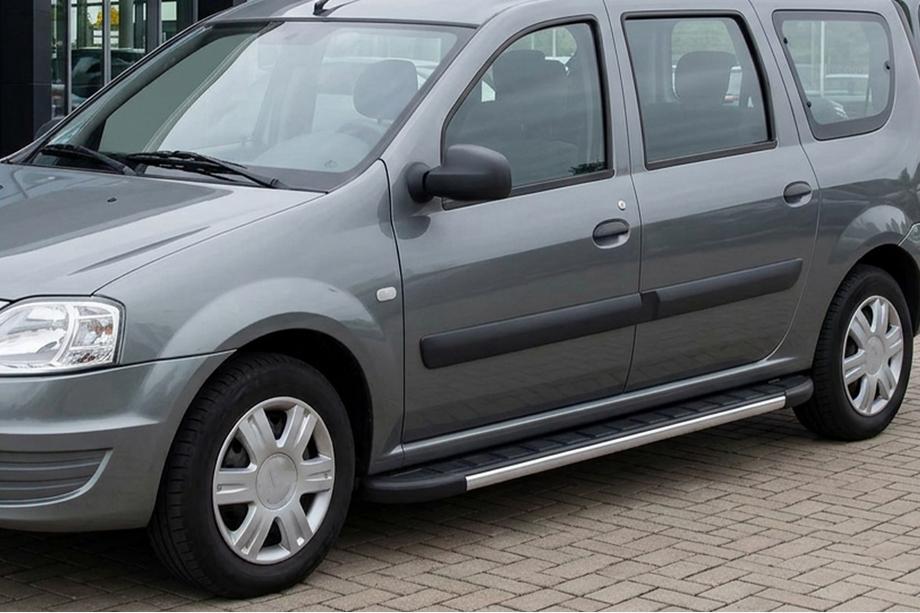 Lada Largus 2012– Duru zijtreden (set van 2, aluminium) Image