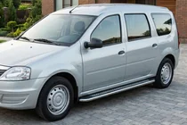 Lada Largus 2012– Zijtreden Maydos V2 (2 st., aluminium/RVS) foto 1