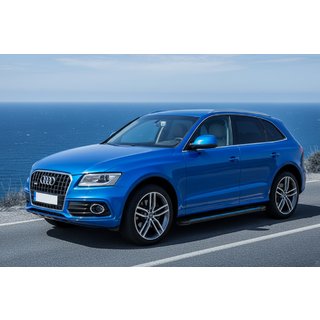 Maya Blue sidesteps (2 stuks, aluminium) Audi Q5 2008–2017 foto 1