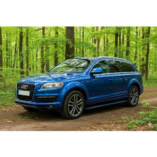 Maya Blue sidesteps (2 stuks, aluminium) Audi Q7 2005–2015 foto 1