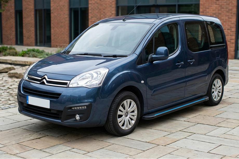 Citroen Berlingo 2008–2018 Maya Blue sidesteps (2 stuks, aluminium) Foto 1