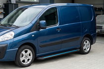 Citroen Jumpy 2007–2017 Maya Blue sidesteps (2 stuks, aluminium) foto 1