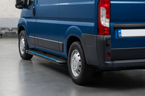 Citroen Jumper 2007–2025 Maya Blue sidesteps (2 stuks, aluminium) Lange wielbasis foto 1