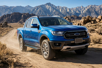 Ford Ranger 2011–2022 Maya Blue sidesteps (2 stuks, aluminium) foto 1
