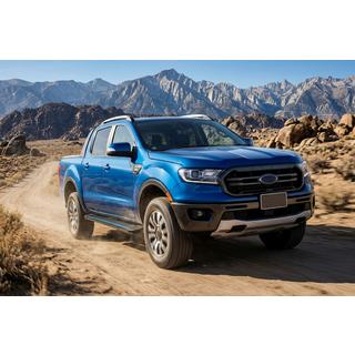 Maya Blue sidesteps (2 stuks, aluminium) Ford Ranger 2011–2022 foto 1