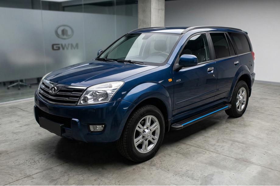 GreatWall Haval/Hover H3 2005–2013 Maya Blue sidesteps (2 stuks, aluminium) Image