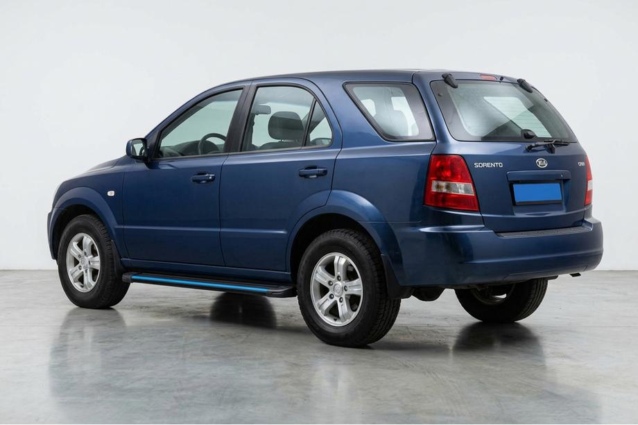 Kia Sorento I BL 2002–2009 Maya Blue sidesteps (2 stuks, aluminium) Image