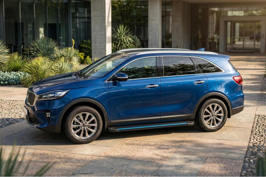 Kia Sorento III UM 2014–2020 Maya Blue sidesteps (2 stuks, aluminium) Image