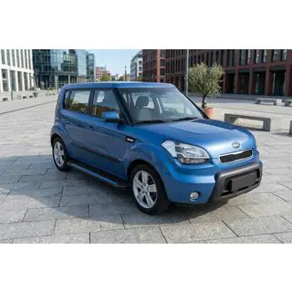 Maya Blue sidesteps (2 stuks, aluminium) Kia Soul I 2008–2013 foto 1