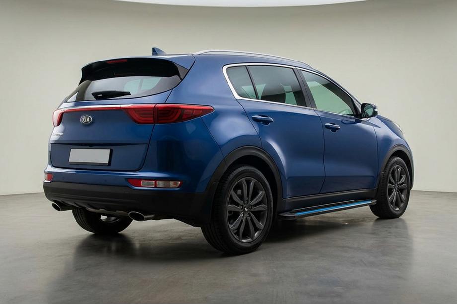 Kia Sportage 2015–2021 Maya Blue sidesteps (2 stuks, aluminium) Image