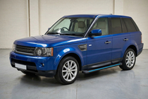 Range Rover Sport 2005–2013 Maya Blue sidesteps (2 stuks, aluminium) foto 1