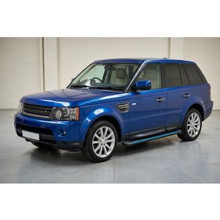 Maya Blue sidesteps (2 stuks, aluminium) Range Rover Sport 2005–2013 foto 1